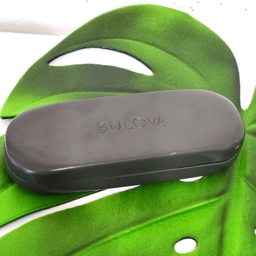Bulova Eyeglasses Sunglasses Glasses Hard Shell Case